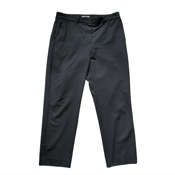 Babaton Aritzia Classic Trouser Cropped Black Pants Size 10 - Picture 1 of 14